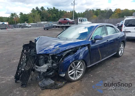 2021 Audi A4 Premium Plus 45 Tfsi S Line Quattro S Tronic из США, поврежденный, VIN WAUEAAF43MA039147